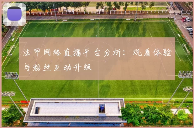 法甲网络直播平台分析：观看体验与粉丝互动升级