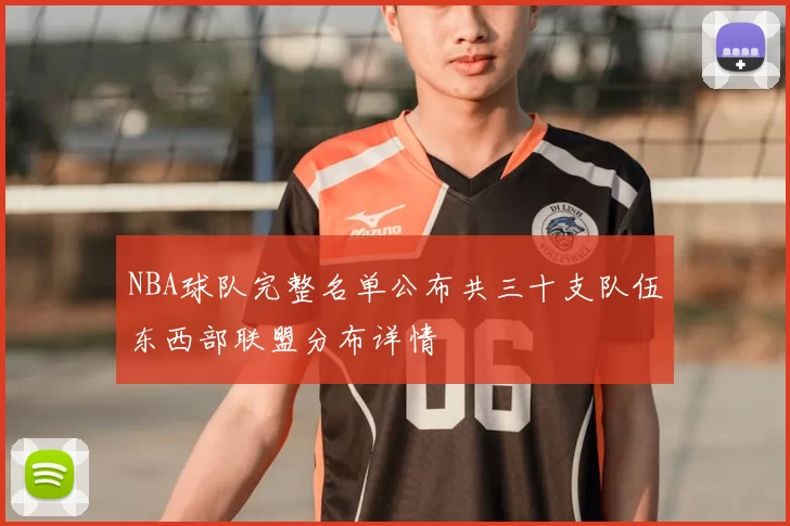 NBA球队完整名单公布共三十支队伍东西部联盟分布详情