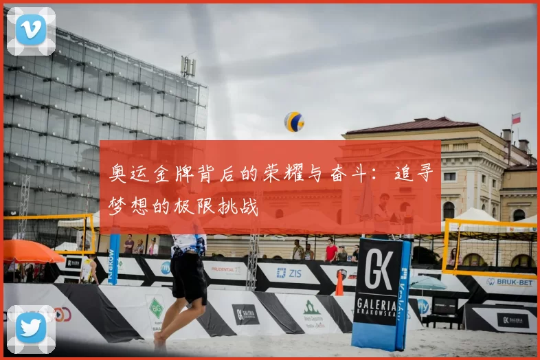 奥运金牌背后的荣耀与奋斗：追寻梦想的极限挑战